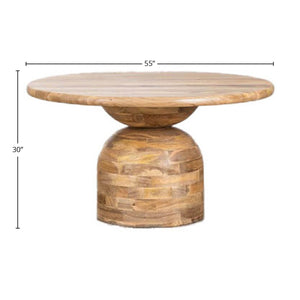 Form Round Dining Table - elegant seating for dining areas | Image 3 | InSTYLE Home & Rugs