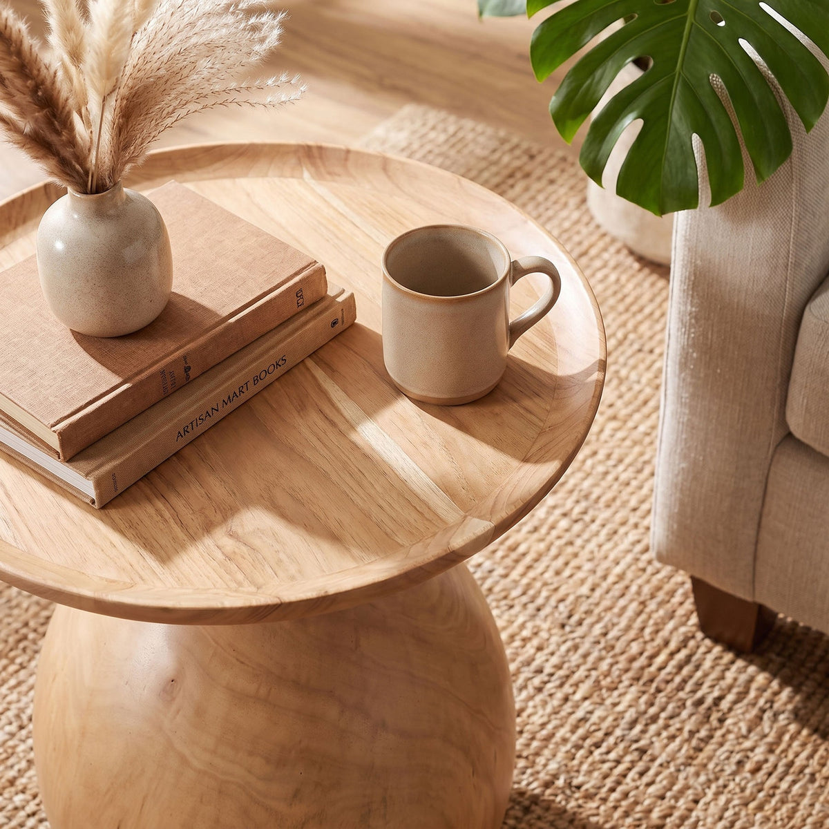 Swirl Side Table - available in a variety of materials and styles | Image 7 | InSTYLE Home & Rugs