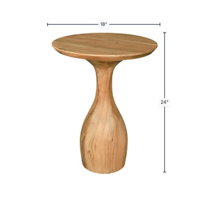 Swirl Side Table - perfect for holding drinks, lamps, and other essentials | Image 3 | InSTYLE Home & Rugs