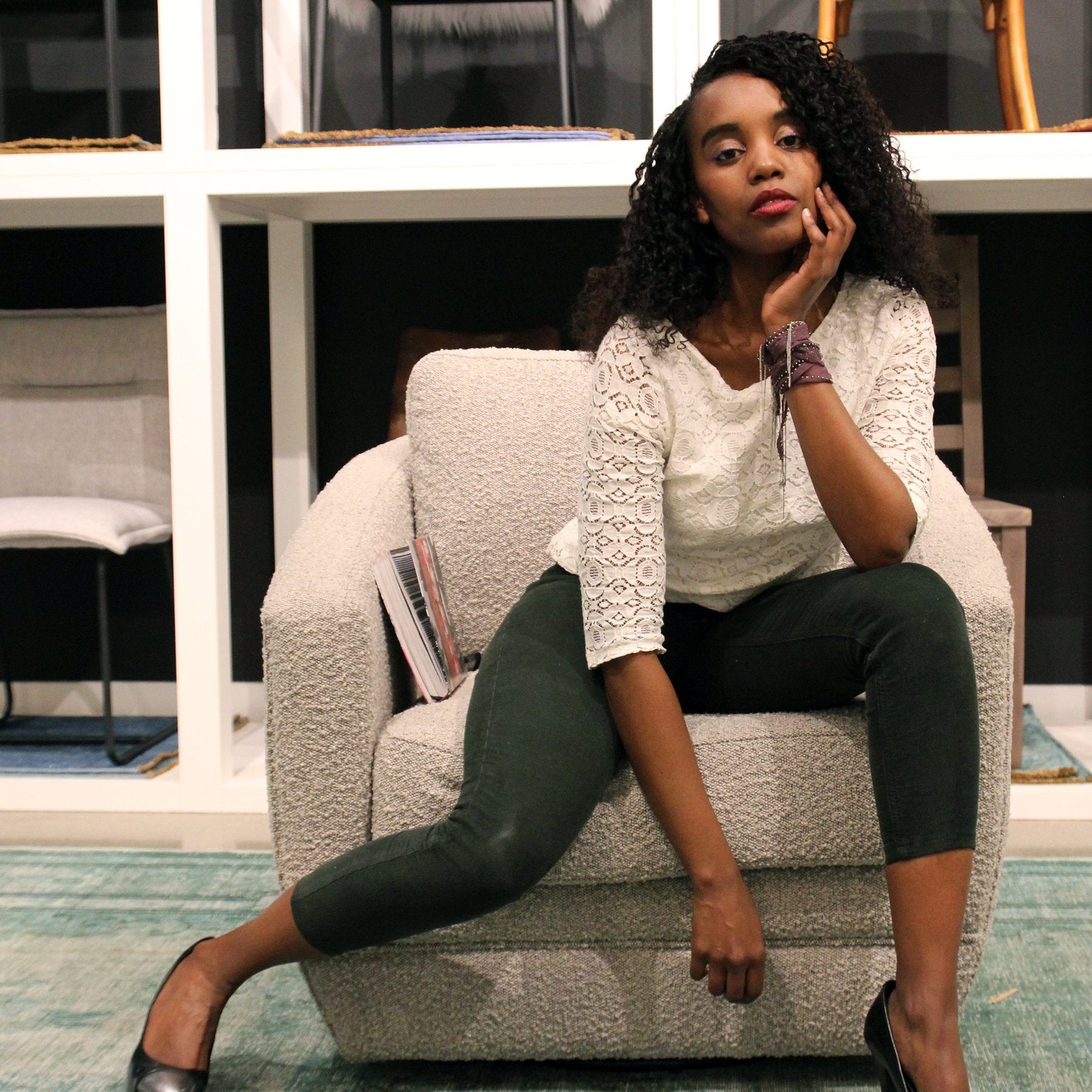 Baltimo Club Chair - durable construction for long-lasting use | Image 9 | InSTYLE Home & Rugs