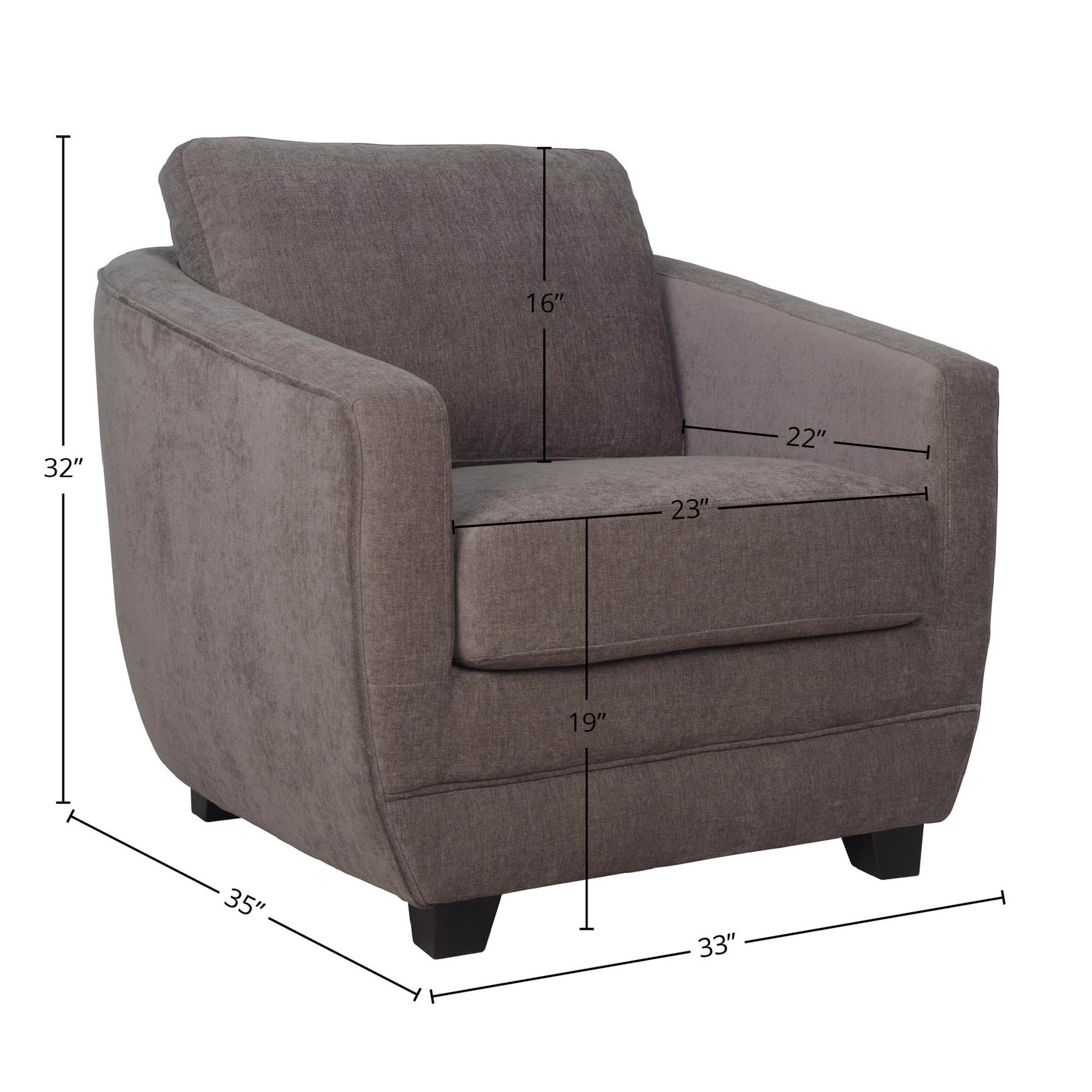 Baltimo Club Chair - durable construction for long-lasting use | Image 3 | InSTYLE Home & Rugs