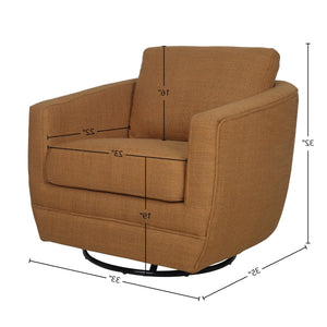Baltimo Swivel Glider - | Image 3 | InSTYLE Home & Rugs