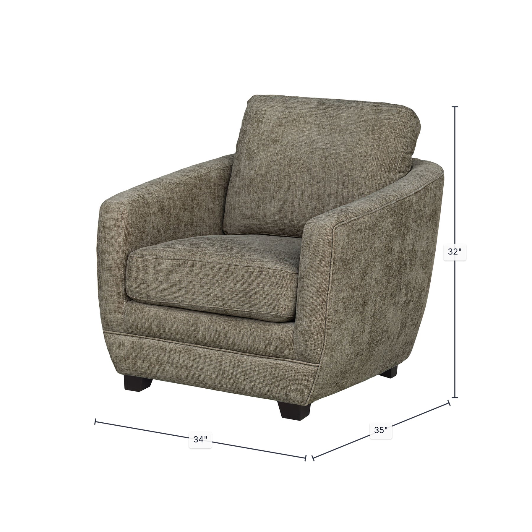 Baltimo Club Chair - comfortable seating for dining and office spaces | Image 3 | InSTYLE Home & Rugs