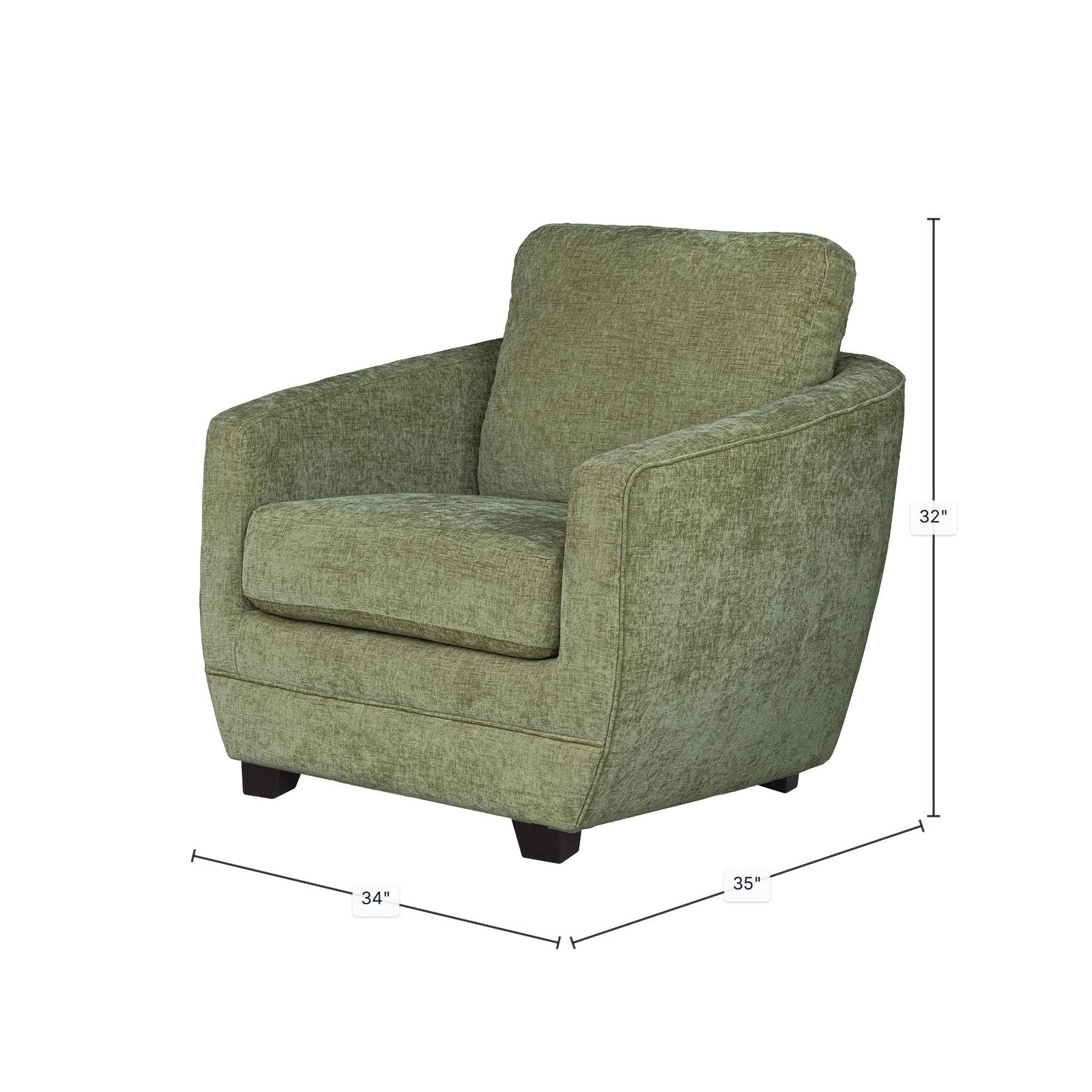 Baltimo Club Chair - durable construction for long-lasting use | Image 3 | InSTYLE Home & Rugs