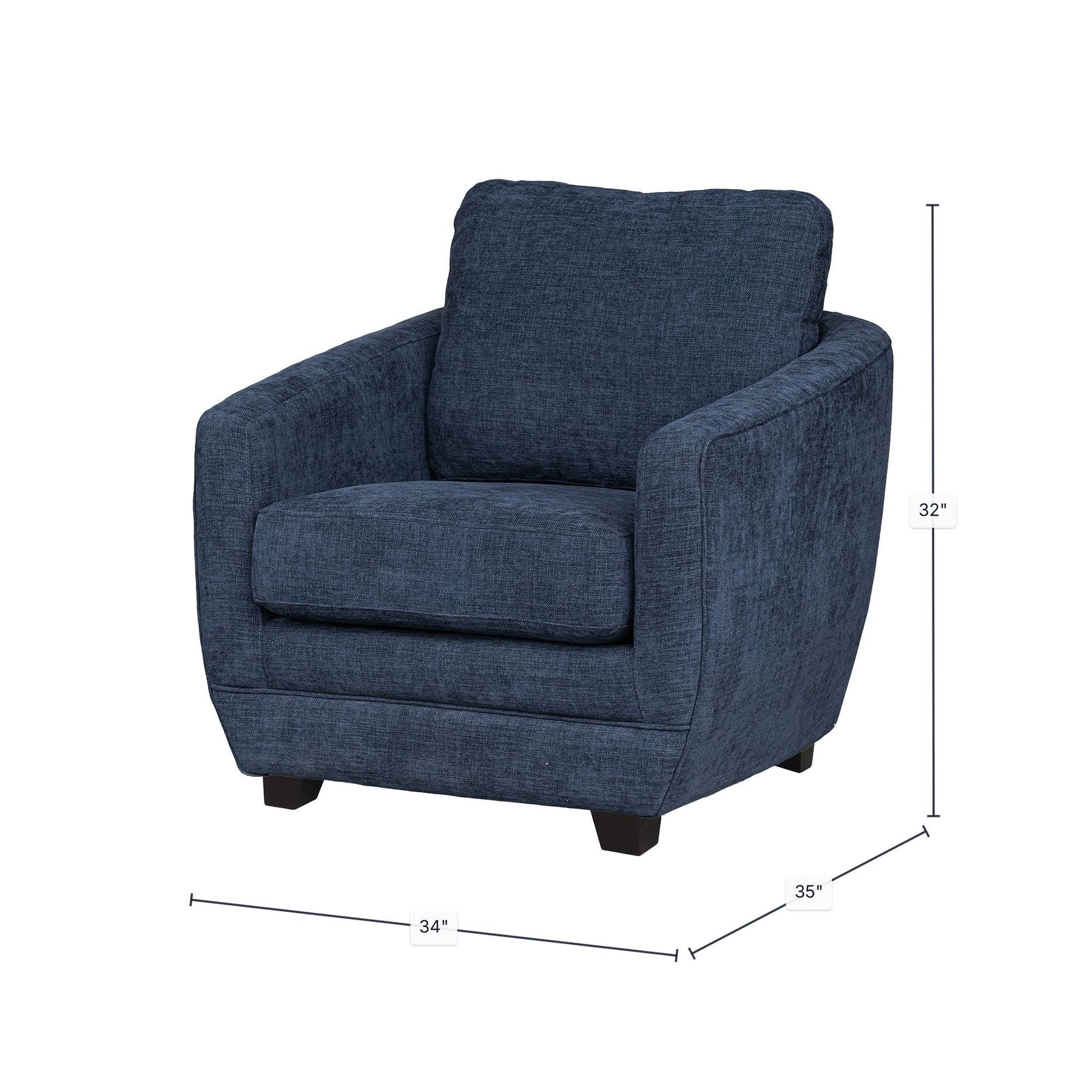 Baltimo Club Chair - variety of styles from classic to contemporary | Image 3 | InSTYLE Home & Rugs