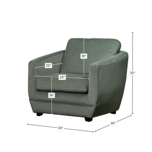Baltimo Club Chair - durable construction for long-lasting use | Image 3 | InSTYLE Home & Rugs