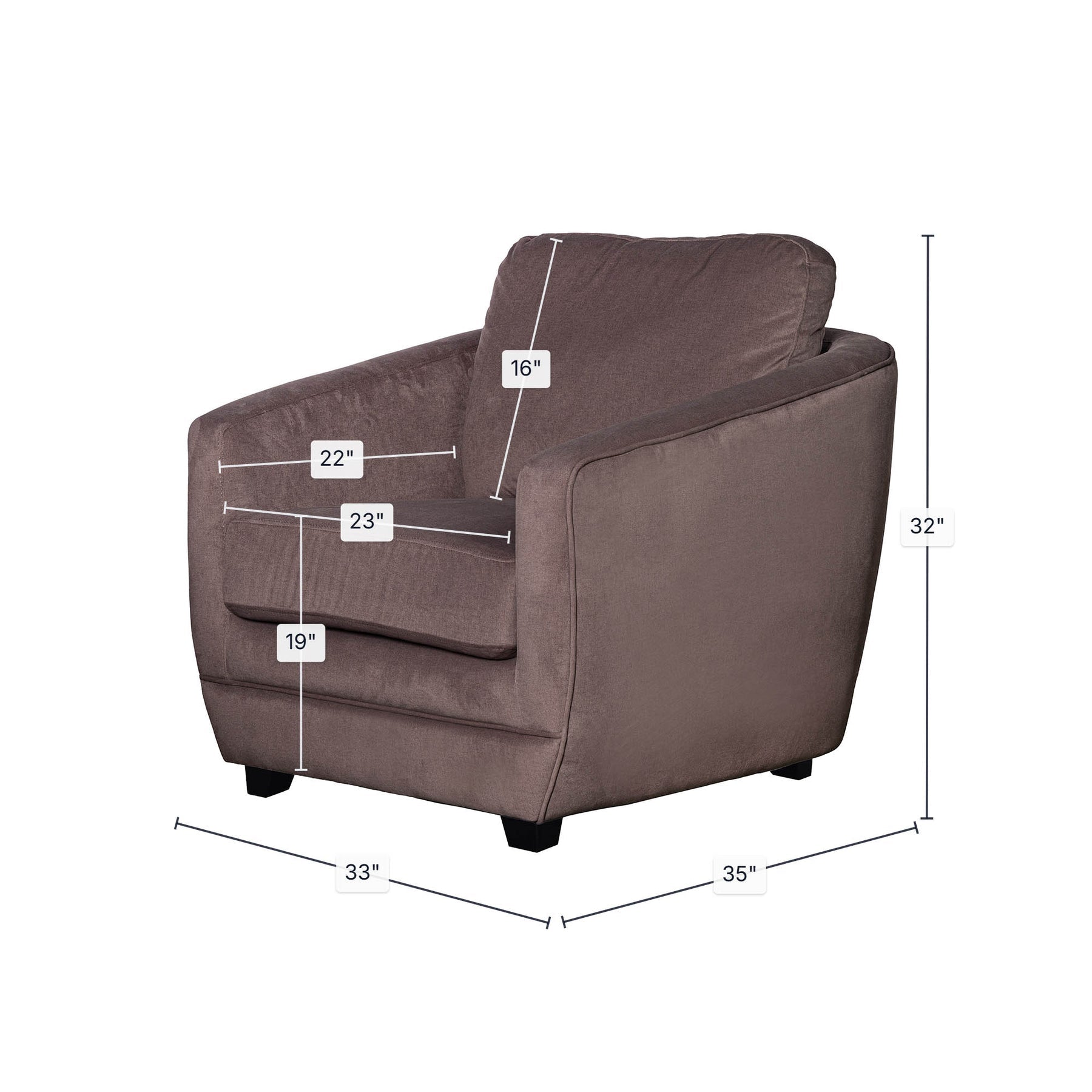 Baltimo Club Chair - comfortable seating for dining and office spaces | Image 3 | InSTYLE Home & Rugs
