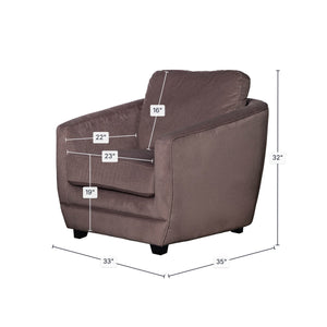Baltimo Club Chair - comfortable seating for dining and office spaces | Image 3 | InSTYLE Home & Rugs