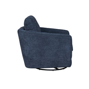 Baltimo Swivel Glider - cozy armchair for reading and relaxation | Image 5 | InSTYLE Home & Rugs