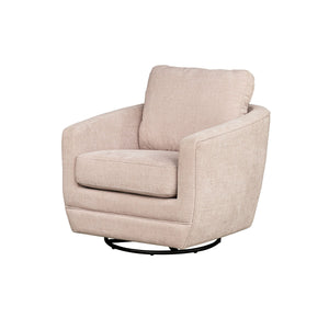 Baltimo Swivel Glider - modern accent armchair for stylish interiors | Image 1 | InSTYLE Home & Rugs