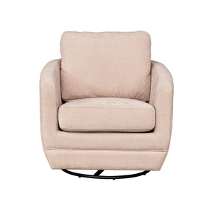 Baltimo Swivel Glider - modern accent armchair for stylish interiors | Image 4 | InSTYLE Home & Rugs