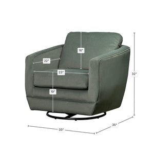 Baltimo Swivel Glider - variety of styles from classic to contemporary | Image 3 | InSTYLE Home & Rugs