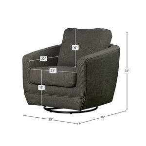 Baltimo Swivel Glider - variety of styles from classic to contemporary | Image 3 | InSTYLE Home & Rugs