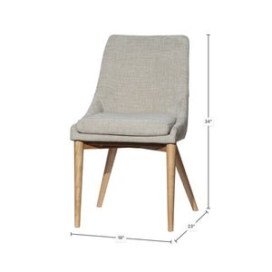 Fritz Side Dining Chair - elegant seating for dining areas | Image 3 | InSTYLE Home & Rugs