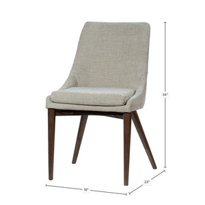 Fritz Side Dining Chair - elegant seating for dining areas | Image 3 | InSTYLE Home & Rugs
