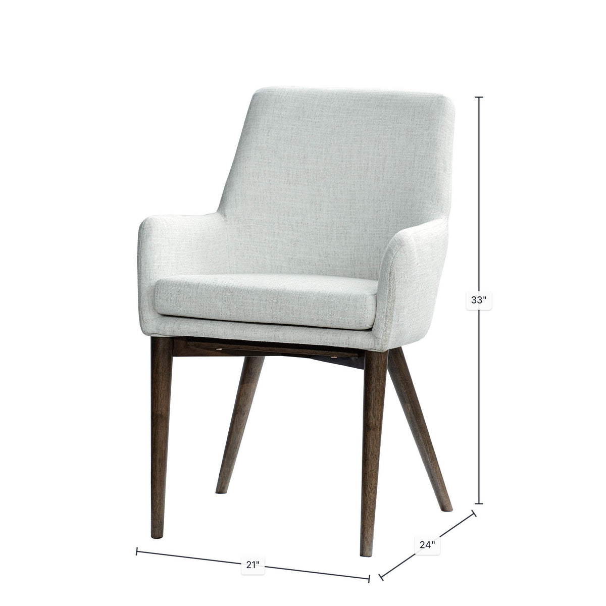 Fritz Arm Dining Chair - stylish chairs for any table | Image 3 | InSTYLE Home & Rugs