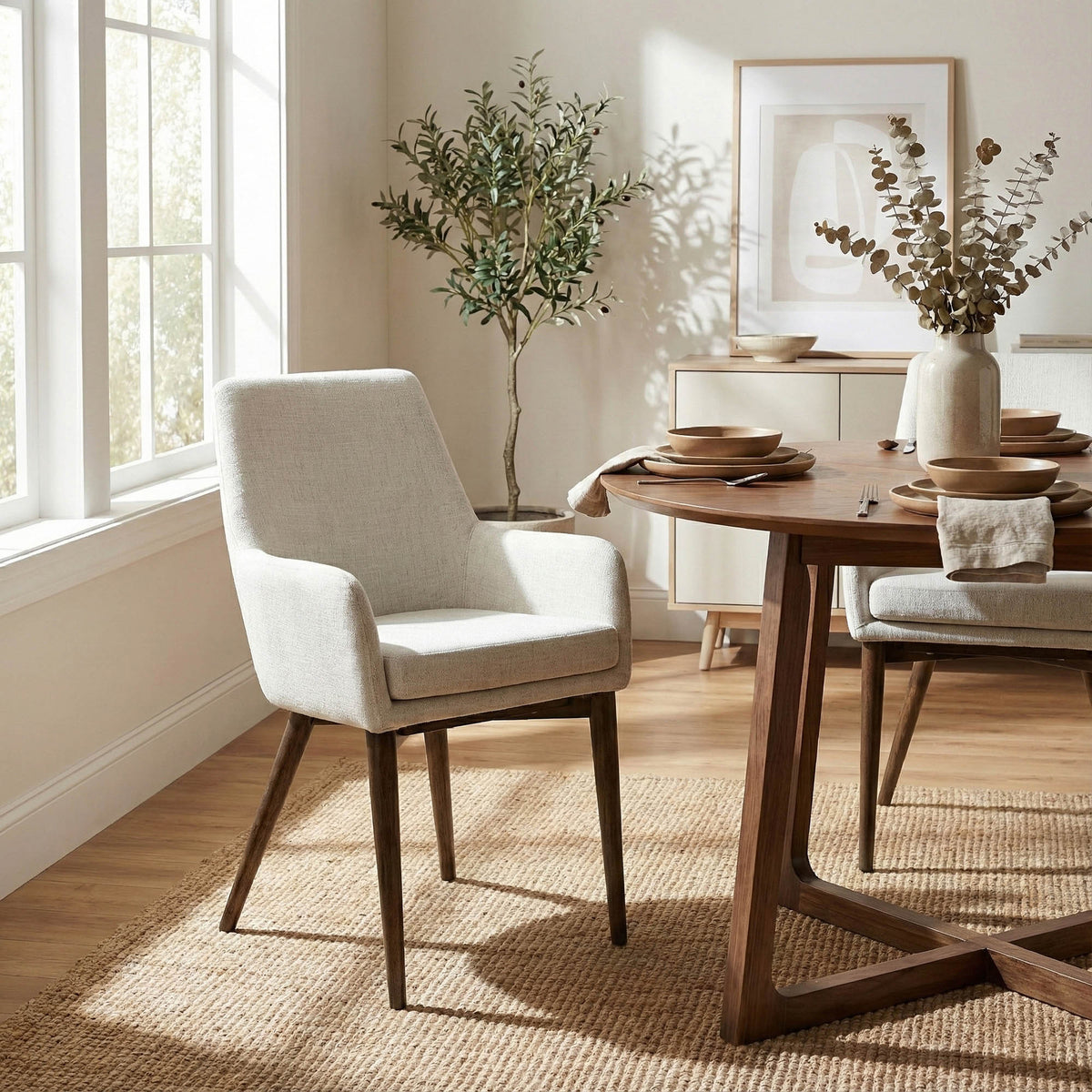 Fritz Arm Dining Chair - stylish chairs for any table | Image 2 | InSTYLE Home & Rugs