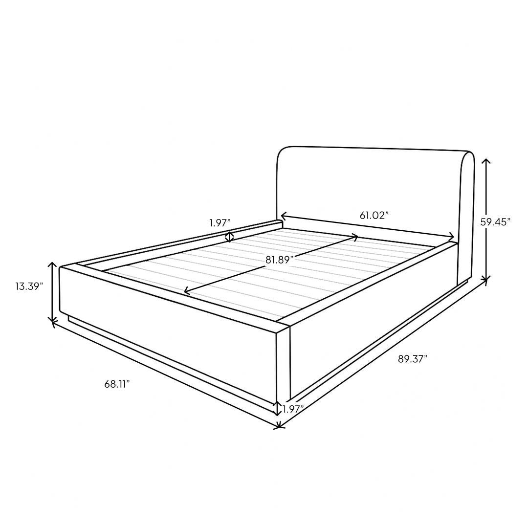 Faye Bed - stylish bed for any bedroom | Image 12 | InSTYLE Home & Rugs