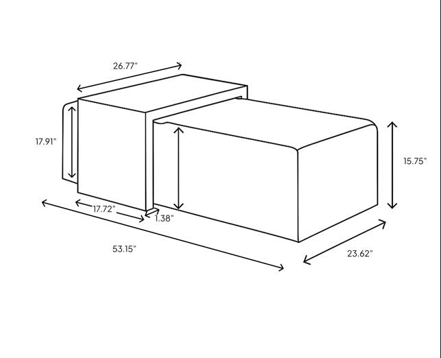 Forest Coffee Ottoman - functional centerpieces for homes | Image 14 | InSTYLE Home & Rugs