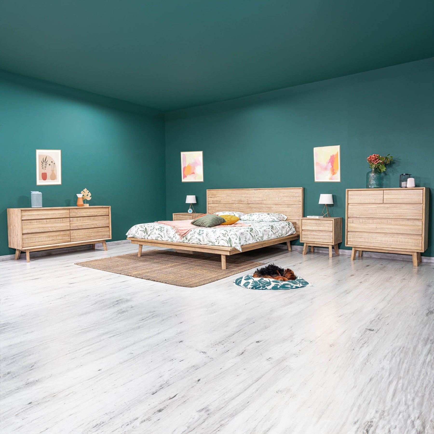 Gia 2 Drawer Nightstand - modern storage for your bedside | Image 7 | InSTYLE Home & Rugs