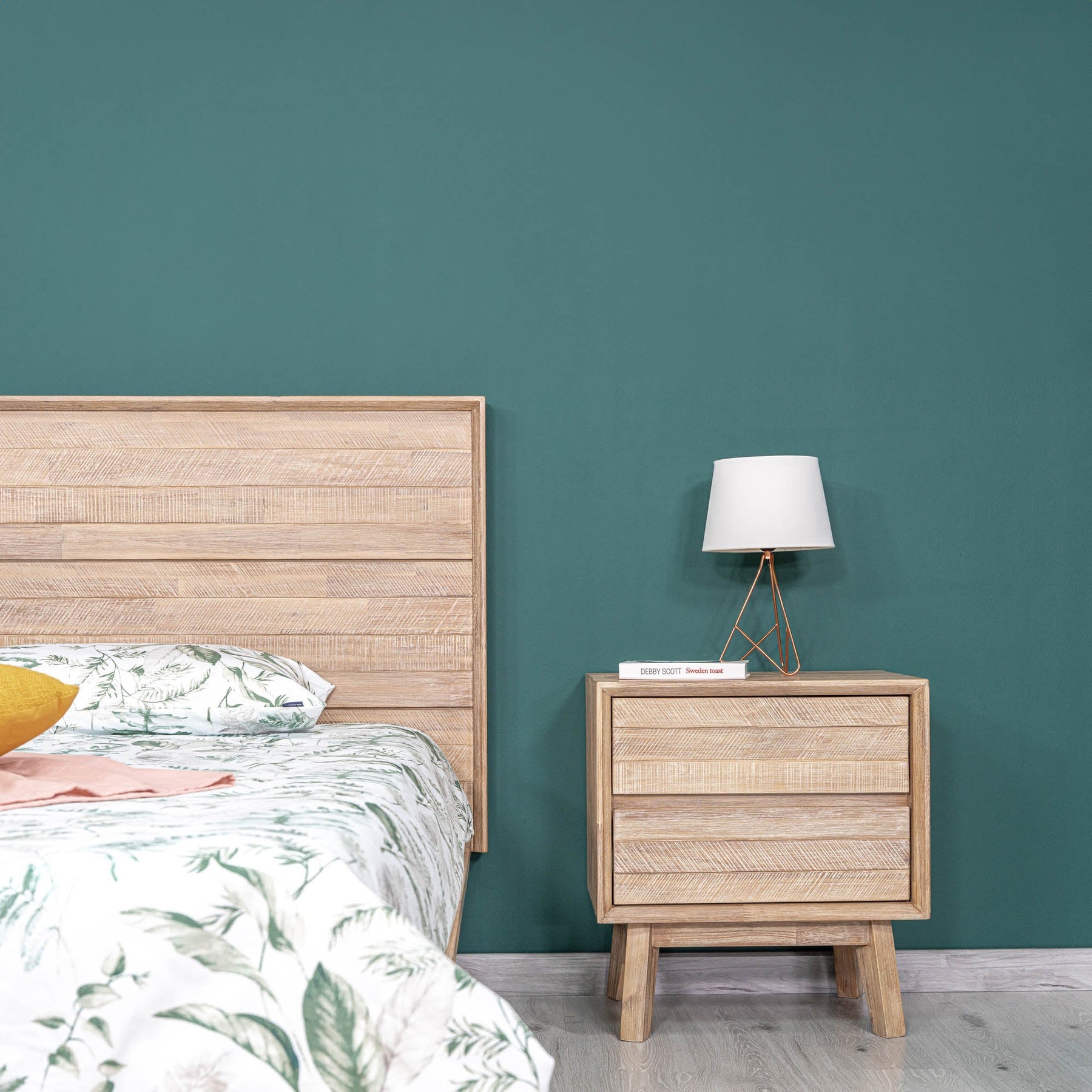 Gia 2 Drawer Nightstand - modern storage for your bedside | Image 8 | InSTYLE Home & Rugs