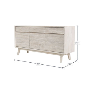 Gia Sideboard - sleek sideboard for storage | Image 3 | InSTYLE Home & Rugs