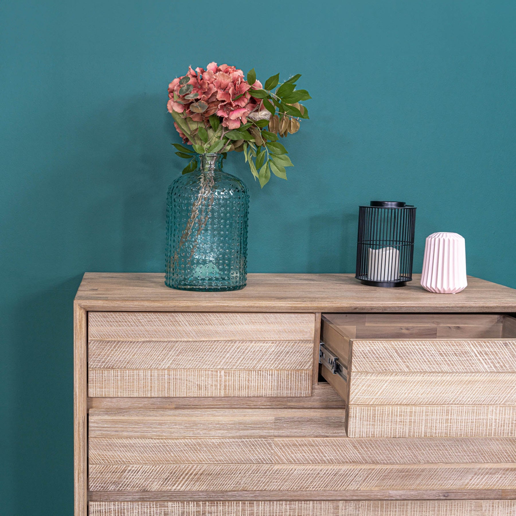 Gia 5 Drawer Chest - durable drawer with smooth glide mechanism for daily use | Image 17 | InSTYLE Home & Rugs