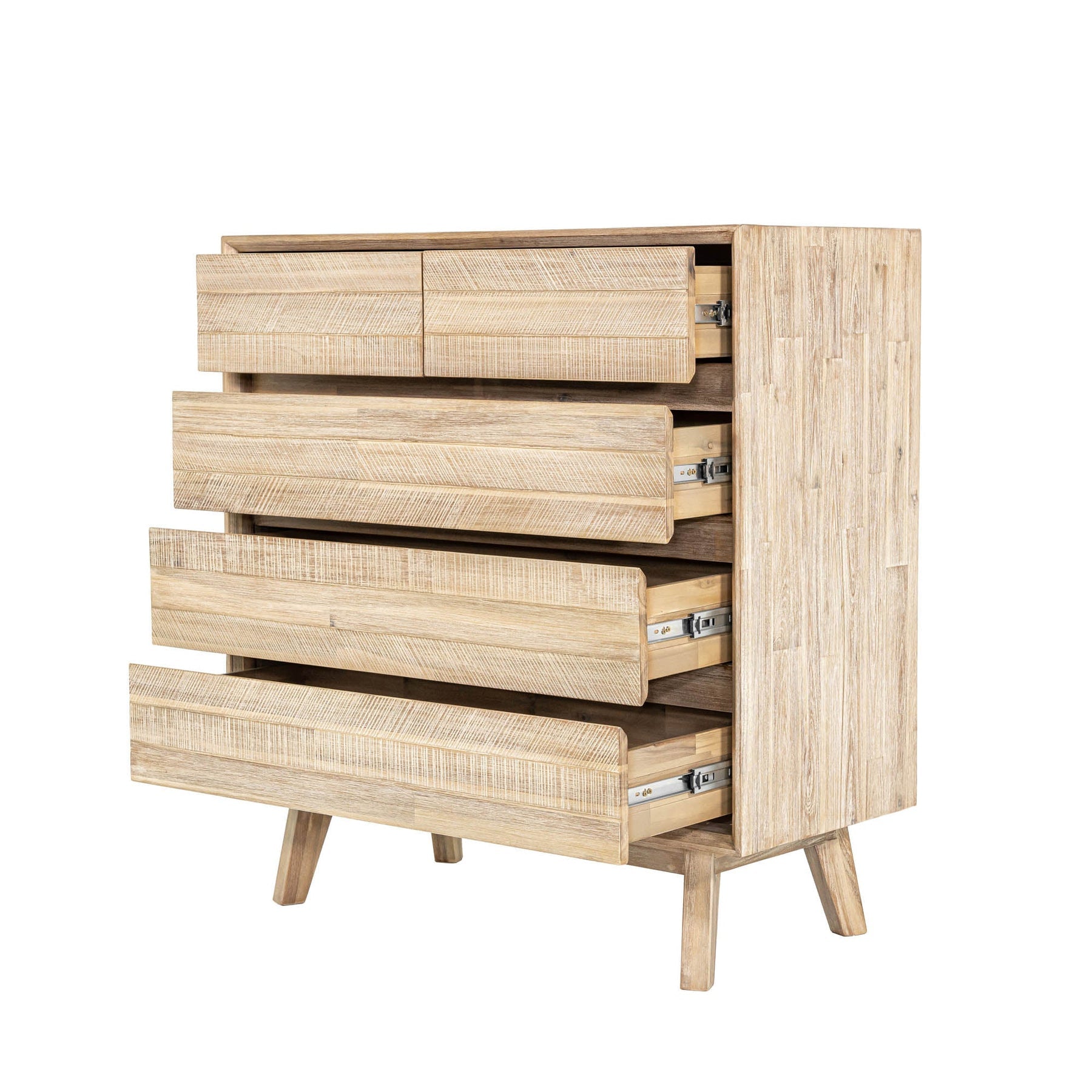 Gia 5 Drawer Chest - durable drawer with smooth glide mechanism for daily use | Image 6 | InSTYLE Home & Rugs