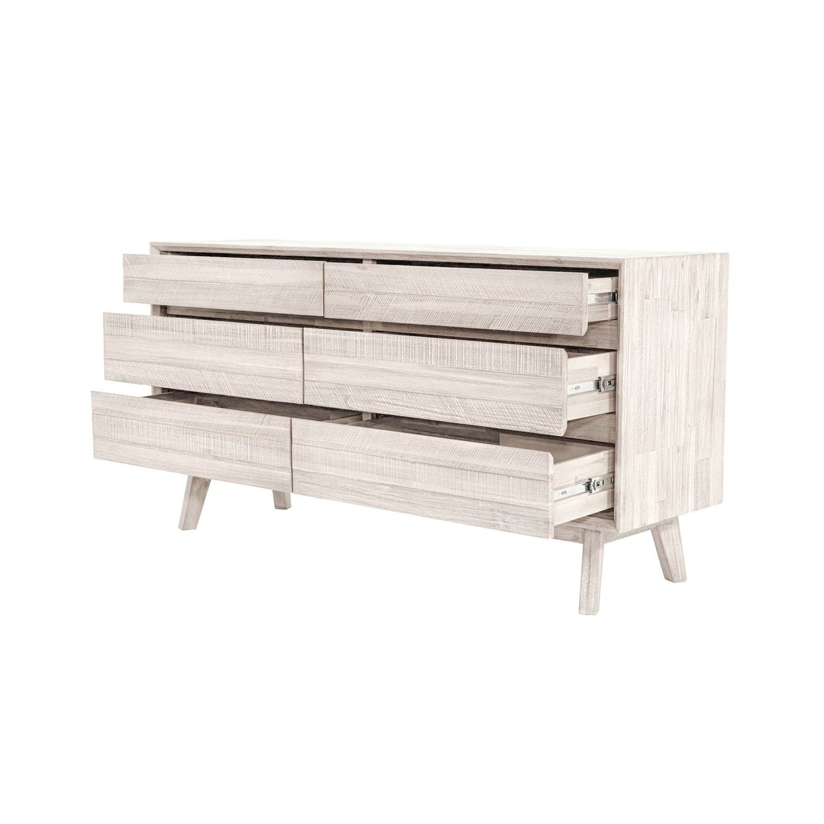 Gia 6 Drawer Dresser - sleek storage solutions for bedrooms | Image 5 | InSTYLE Home & Rugs