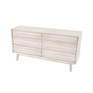 Gia 6 Drawer Dresser - sleek storage solutions for bedrooms | Image 7 | InSTYLE Home & Rugs