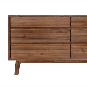 Gia 6 Drawer Dresser - stylish dresser with modern flair | Image 11 | InSTYLE Home & Rugs