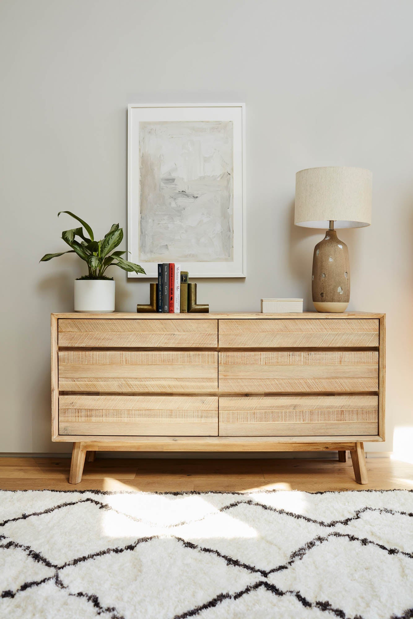 Gia 6 Drawer Dresser - sleek storage solutions for bedrooms | Image 15 | InSTYLE Home & Rugs