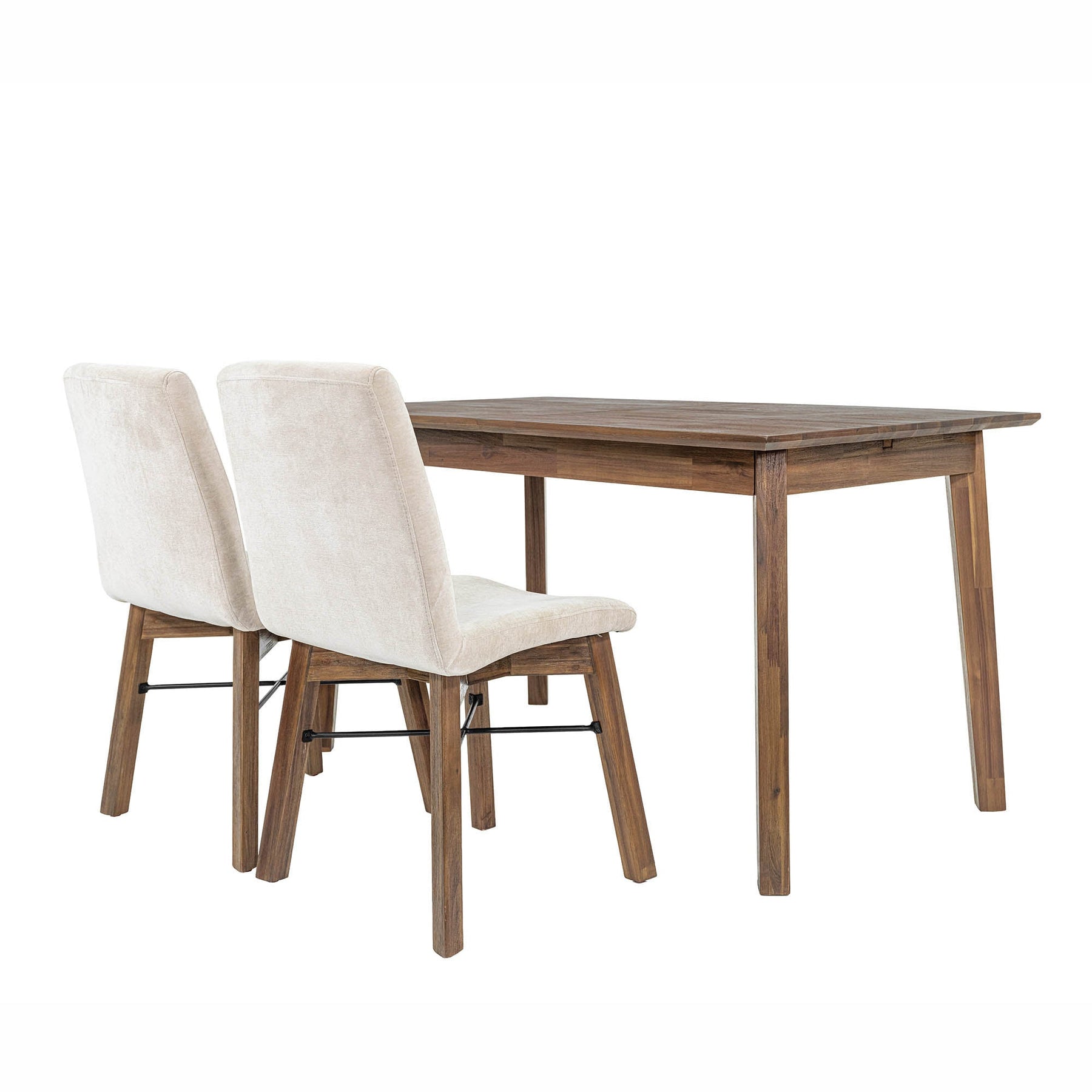 Gia Small Extension Dining Table w/ Butterfly System 55/71” - stylish chairs for any table | Image 6 | InSTYLE Home & Rugs