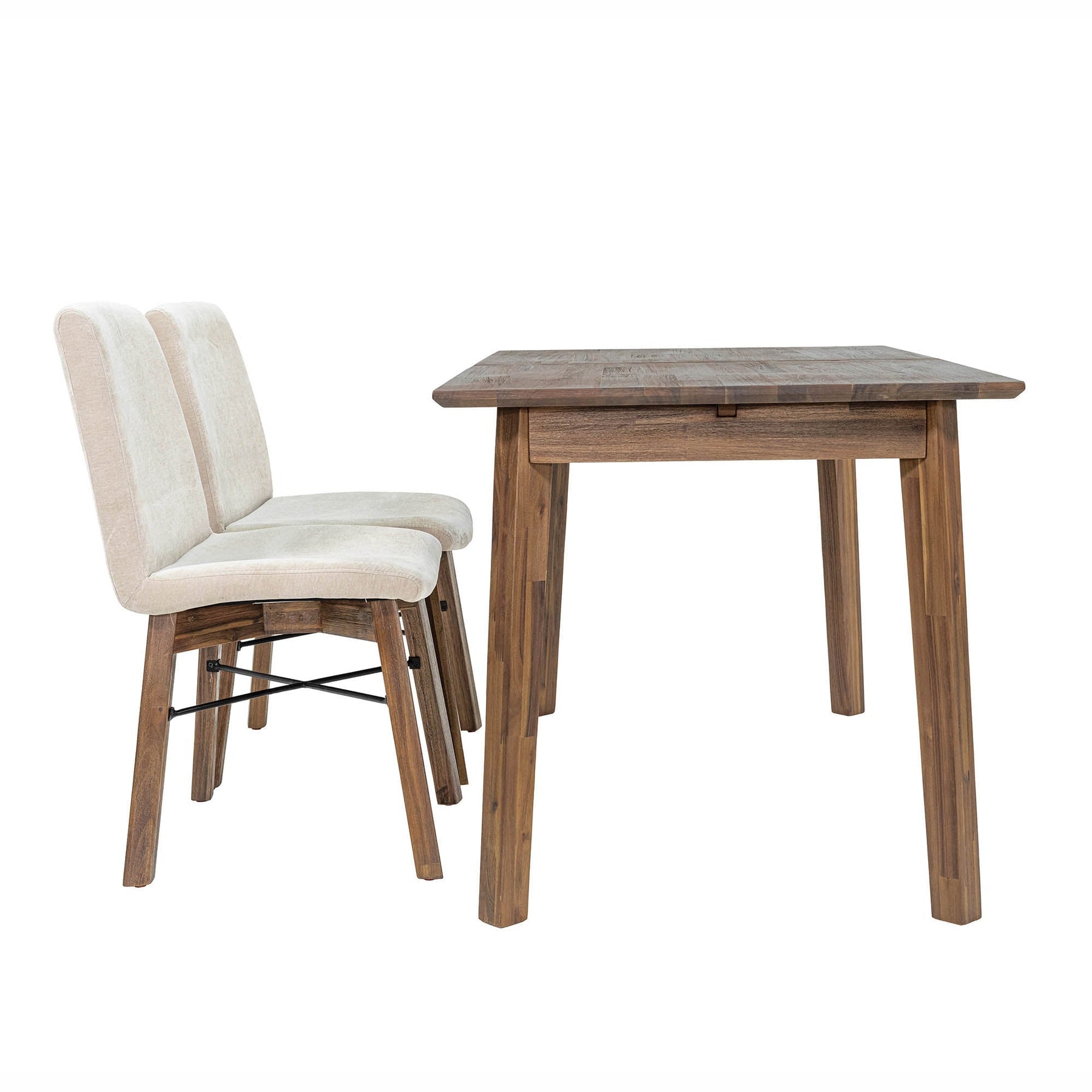 Gia Small Extension Dining Table w/ Butterfly System 55/71” - stylish chairs for any table | Image 8 | InSTYLE Home & Rugs