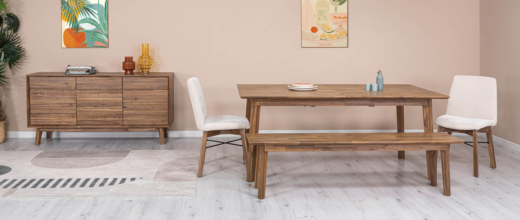 Gia Extension Dining Table 71/102" - stylish chairs for any table | Image 24 | InSTYLE Home & Rugs