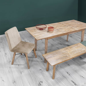 Gia Bench - durable bench with modern style | Image 12 | InSTYLE Home & Rugs