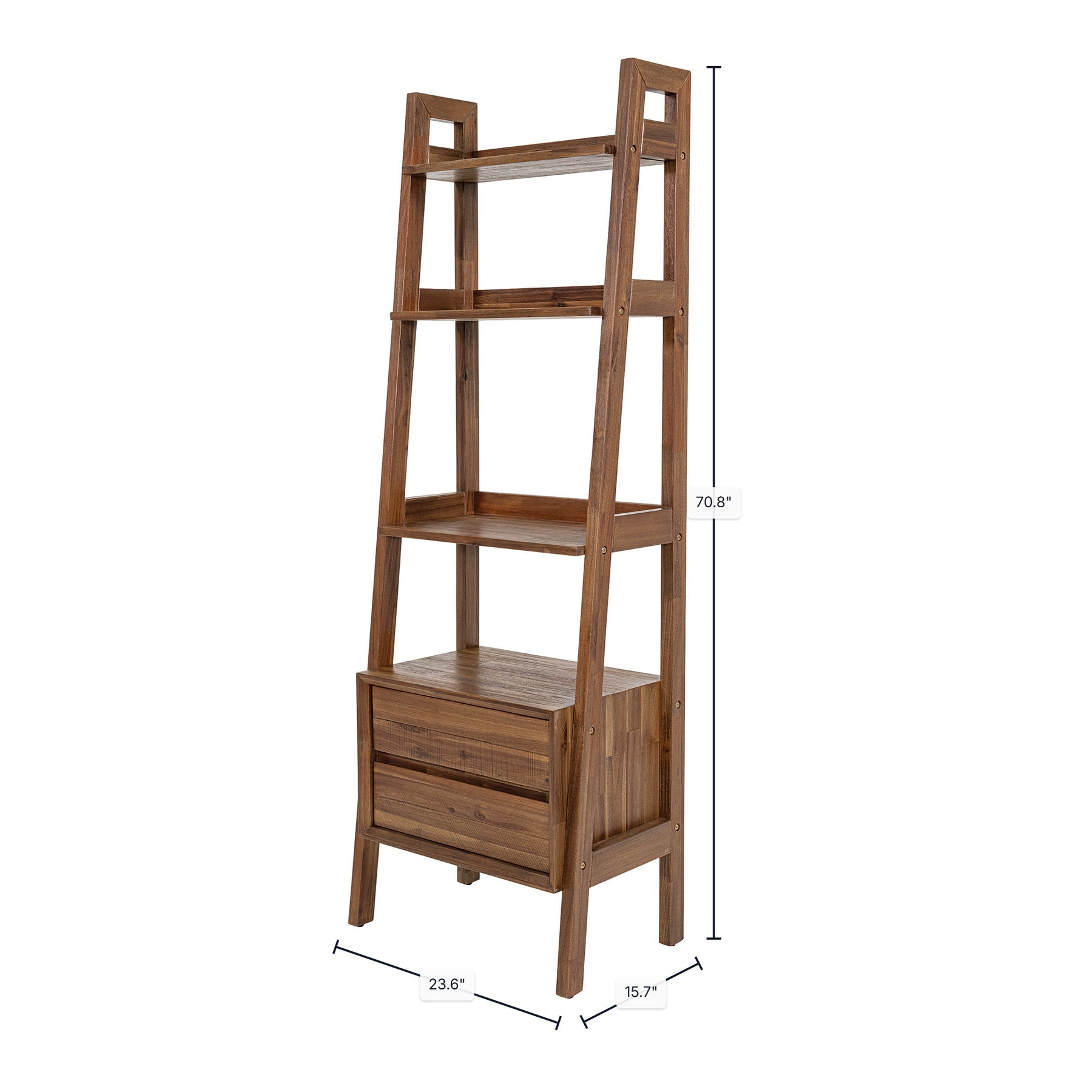 Gia Modular Bookcase - wooden bookcases with multiple shelves for ample storage | Image 3 | InSTYLE Home & Rugs