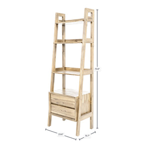 Gia Modular Bookcase - wooden bookcases with multiple shelves for ample storage | Image 3 | InSTYLE Home & Rugs