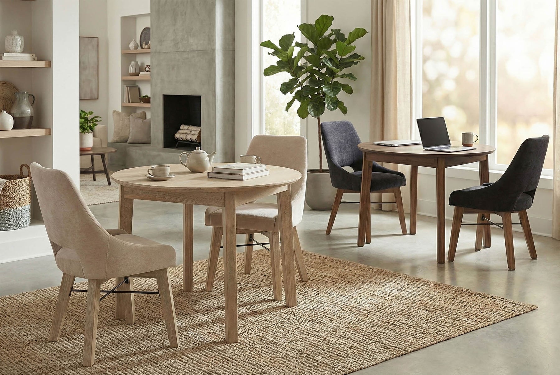 Gia Curved Dining Chair - comfortable dining experience | Image 13 | InSTYLE Home & Rugs