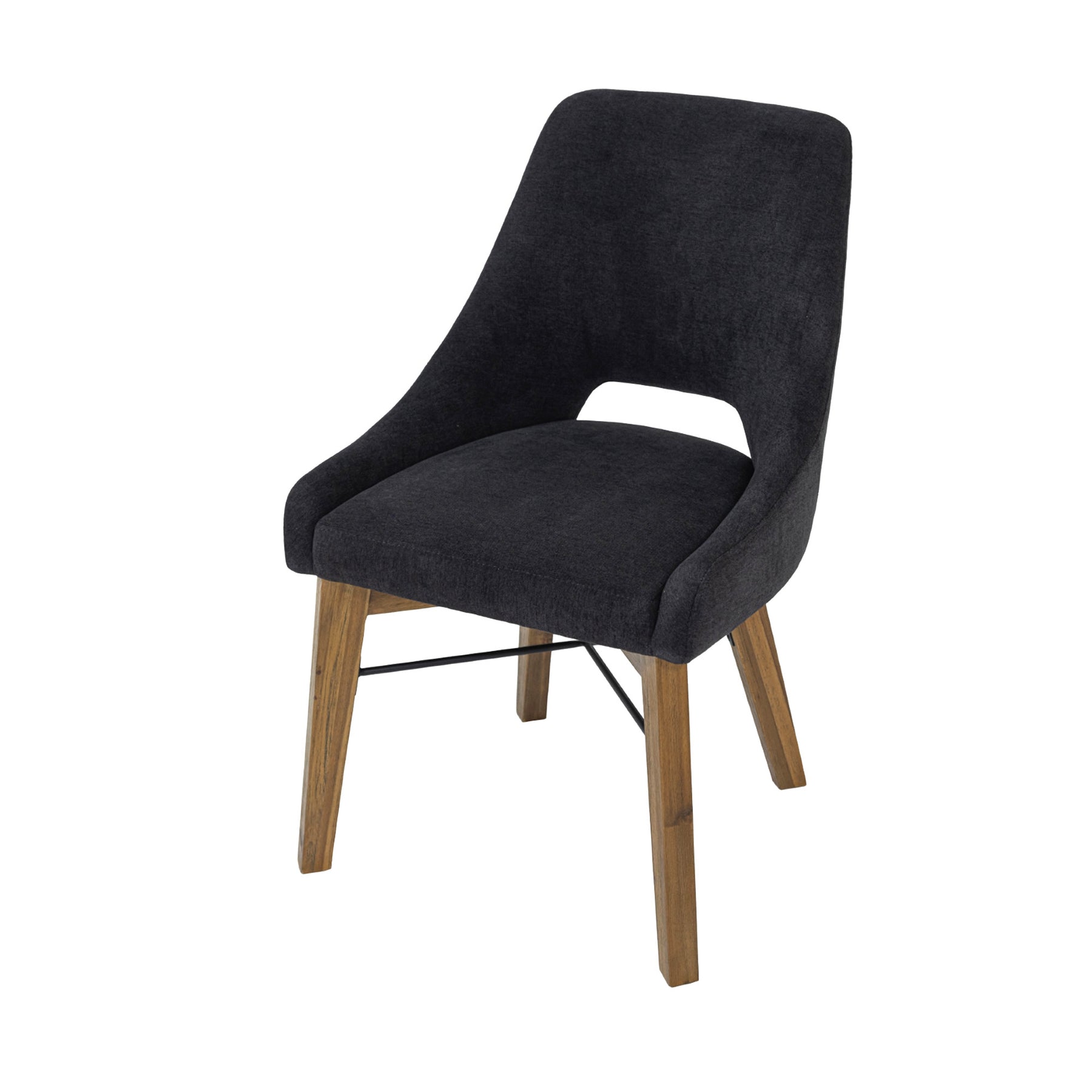 Gia Curved Dining Chair - comfortable dining experience | Image 7 | InSTYLE Home & Rugs