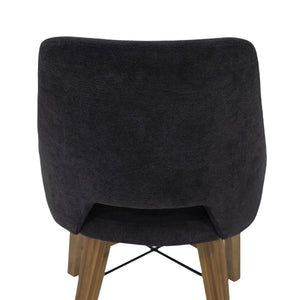 Gia Curved Dining Chair - comfortable dining experience | Image 10 | InSTYLE Home & Rugs