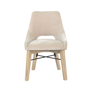 Gia Curved Dining Chair - comfortable dining experience | Image 4 | InSTYLE Home & Rugs