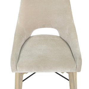 Gia Curved Dining Chair - comfortable dining experience | Image 8 | InSTYLE Home & Rugs