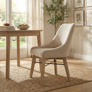 Gia Curved Dining Chair - comfortable dining experience | Image 2 | InSTYLE Home & Rugs