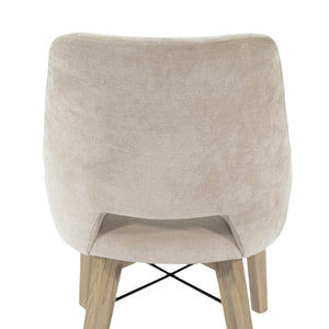 Gia Curved Dining Chair - comfortable dining experience | Image 10 | InSTYLE Home & Rugs