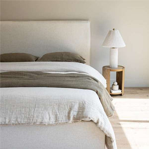 Julia Headboard - upholstered headboard for added comfort and luxury | Image 2 | InSTYLE Home & Rugs