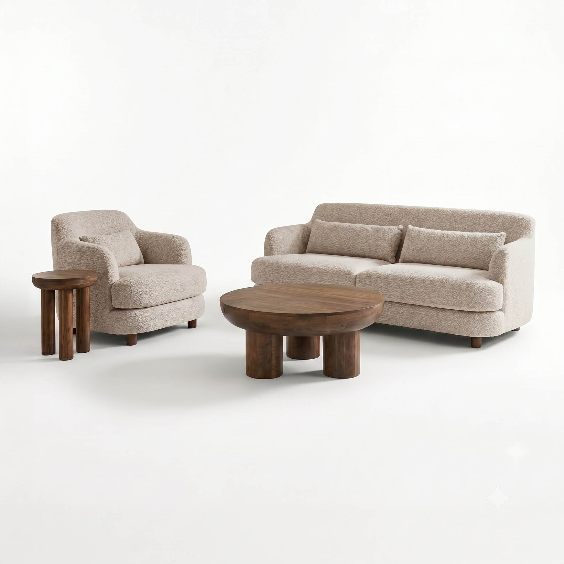 Generation Sofa and Club Chair BOGO Set - stylish seating for your home | Image 1 | InSTYLE Home & Rugs