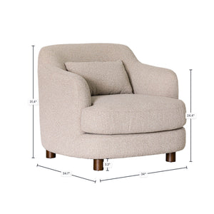 Generation Club Chair - comfortable seating for dining and office spaces | Image 3 | InSTYLE Home & Rugs