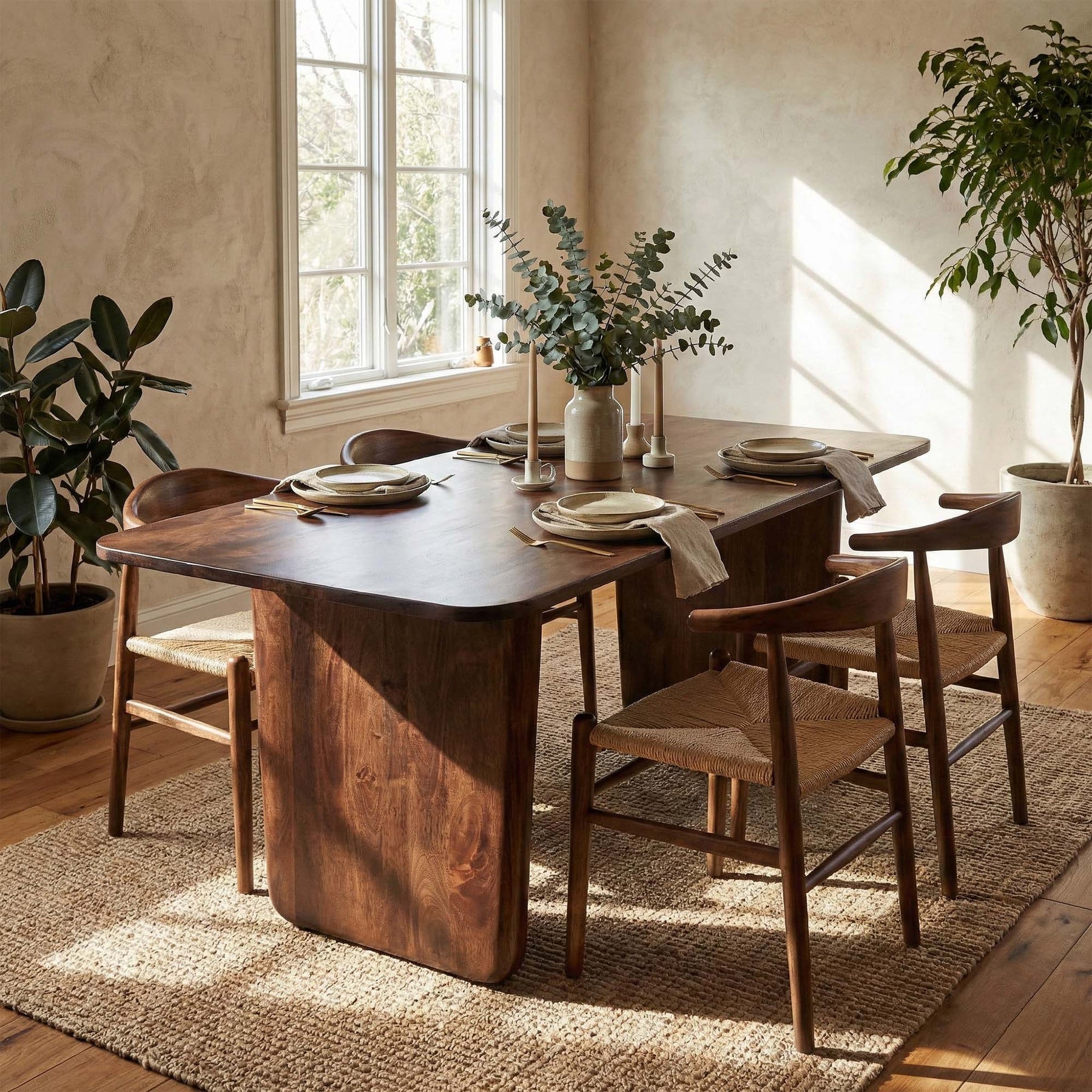Galaxy Dining Table - elegant seating for dining areas | Image 2 | InSTYLE Home & Rugs