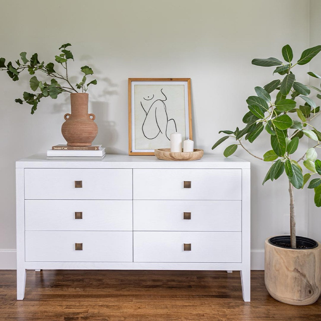Hara 6 Drawer Dresser - stylish dresser with modern flair | Image 15 | InSTYLE Home & Rugs